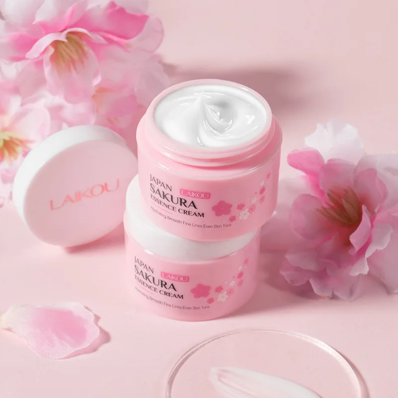 라이코우 일본 사쿠라 에센스 크림 수분 공급, 잔주름  - Skincare Vitamin C 리뷰 및 가격