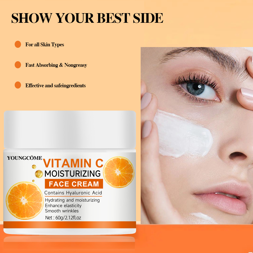 히알루론산 함유 비타민 C 모이스처라이저, 여성용 탄력 - Skincare Vitamin C 리뷰 및 가격
