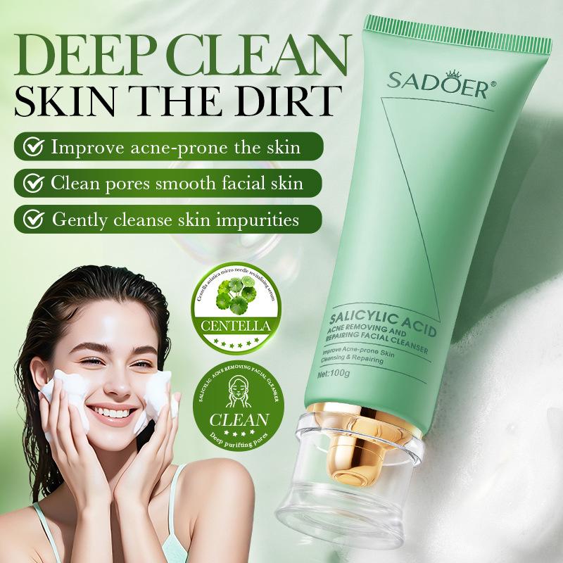 100g 살리실산 페이셜 클렌저 페이스 워시 폼 페이셜 - Skincare Salicylic Acid 리뷰 및 가격